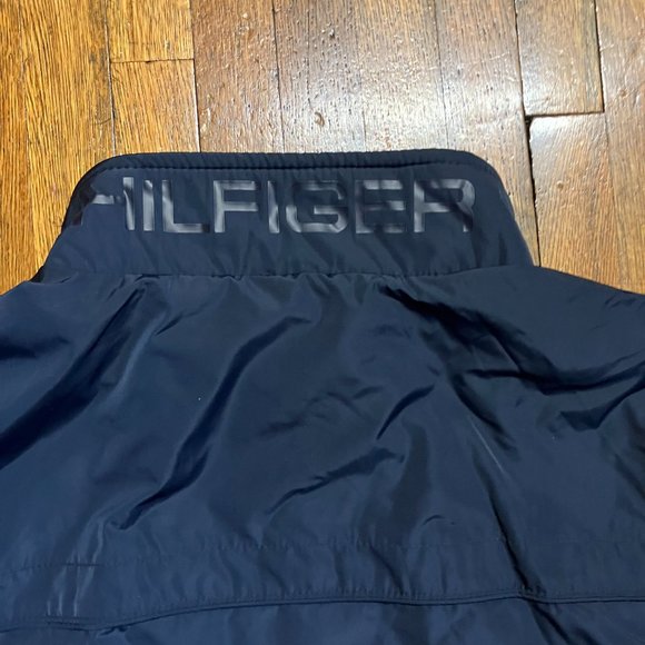 Tommy Hilfiger Men's Bomber Jacket - Navy - Picture 9 of 9
